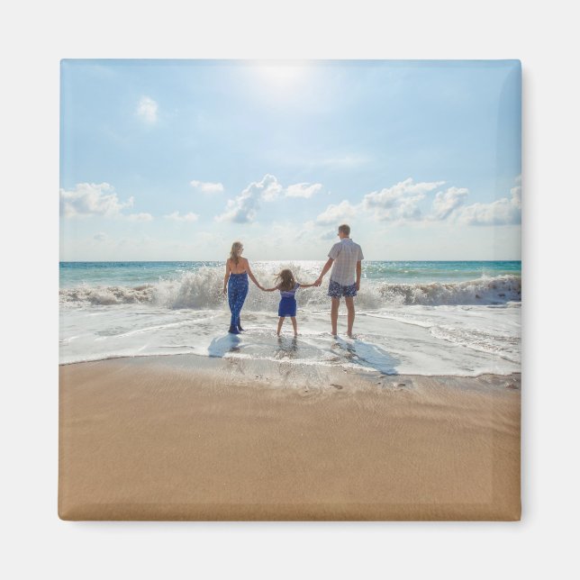 Imán Foto de familia personalizado personalizada (Frente)