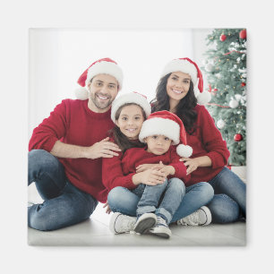 Imán Foto de familia simple personalizada