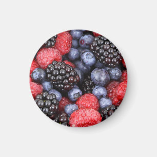 Imán Foto de Frutas de Verano