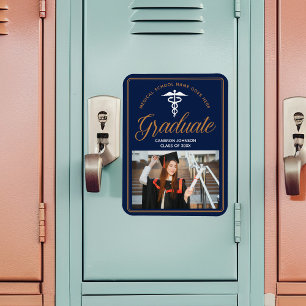 Imán Foto de graduación de la Facultad de Medicina en a