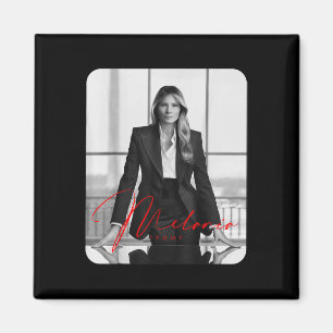 Imán Foto de inauguración de la Primera Dama de Melania