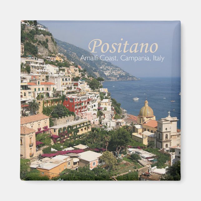 Imán Foto de Italia Fridge Magnet Compantano (Frente)