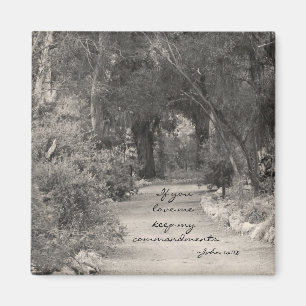 Imán Foto de John 14:15 path