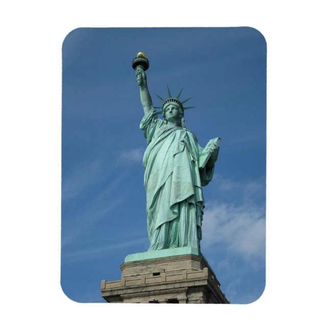 Imán Foto de la estatua de la libertad (Vertical)
