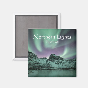 Imán Foto de la Naturaleza de la Aurora Boreal