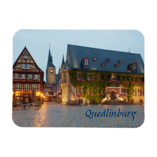 Imán Foto de la noche de Quedlinburg