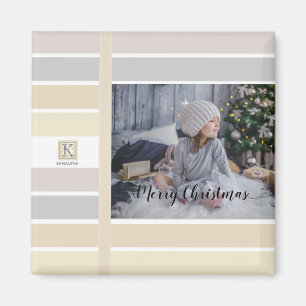 Imán Foto de la paleta de colores del invierno de la