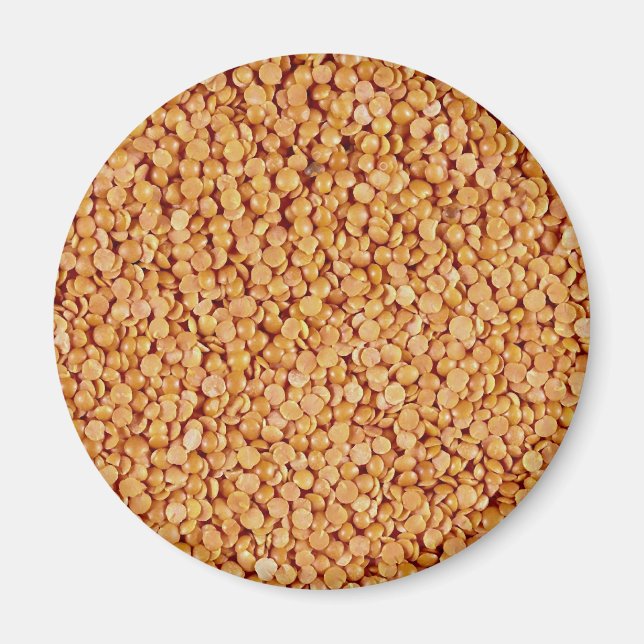Imán Foto de Lentils (Frente)