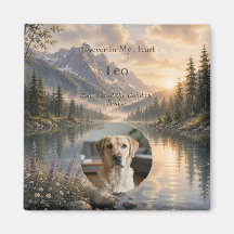 Foto de memorial de mascota personalizada del Puen