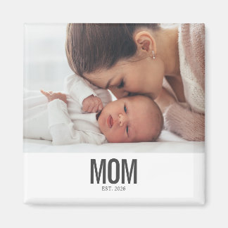 Imán Foto de Minimal Mom establecida