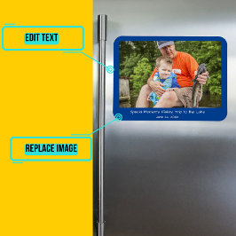 Imán Foto de momentos especiales