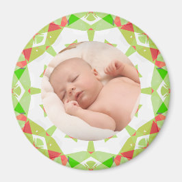 Imán Foto de Navidades de Personalizados verdes de Boni