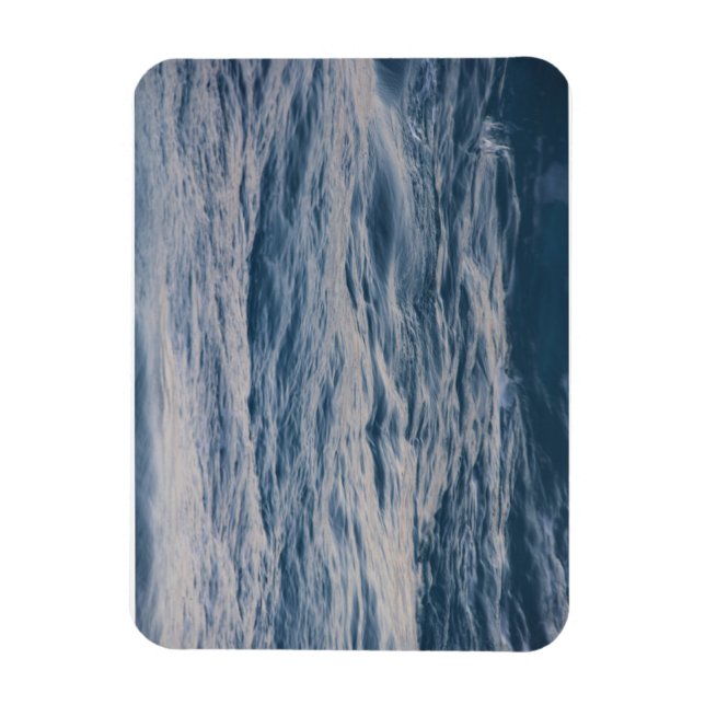 Imán Foto de primer plano de ondas de agua de mar (Vertical)