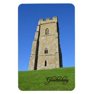 Imán Foto de Somerset Inglaterra del Tor de Glastonbury