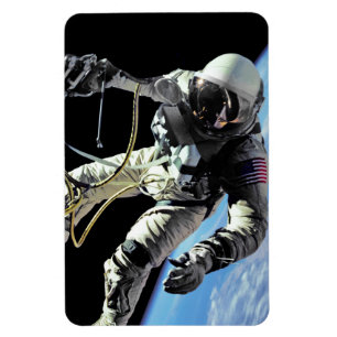 Imán Foto de Spacewalk del primer astronauta estadounid