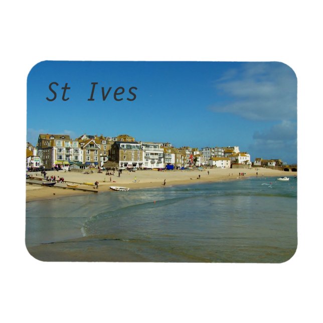 Imán Foto de St Ives Cornwall England (Horizontal)