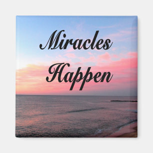 IMÁN FOTO DE SUNRISE QUE INSPIRA MILAGROS