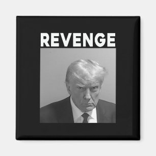 Imán Foto de Trump en la cárcel - Venganza - trump 2025