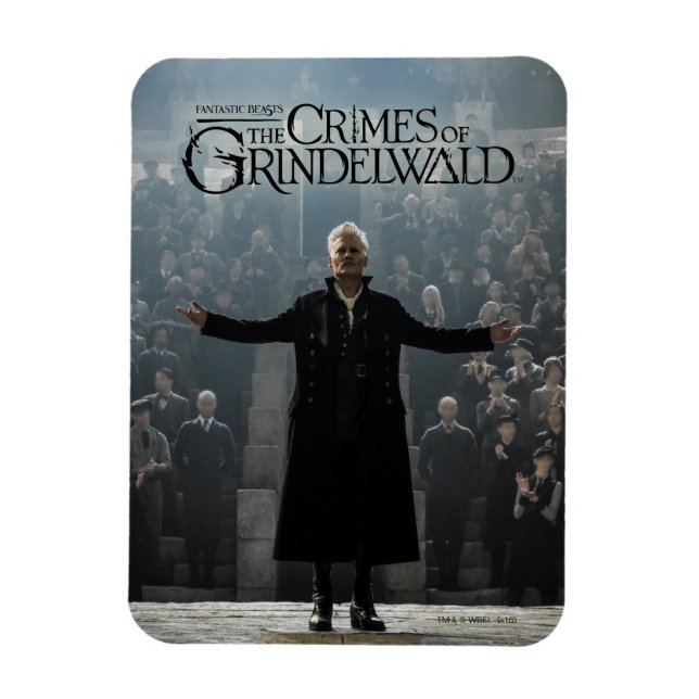 Imán Foto de voz de GELLERT GRINDELWALD™ (Vertical)