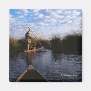 Imán Foto del delta del Okavango