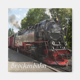 Imán Foto del ferrocarril de Brockenbahn Brocken