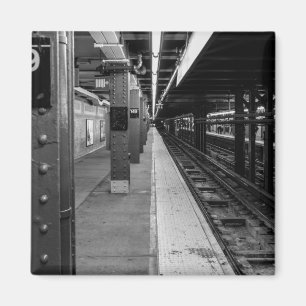 Imán Foto del metro urbano