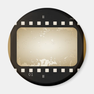 Imán Foto del papel de la película de tira de la