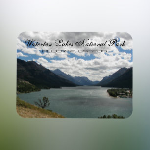 Imán Foto del parque nacional de los lagos Waterton
