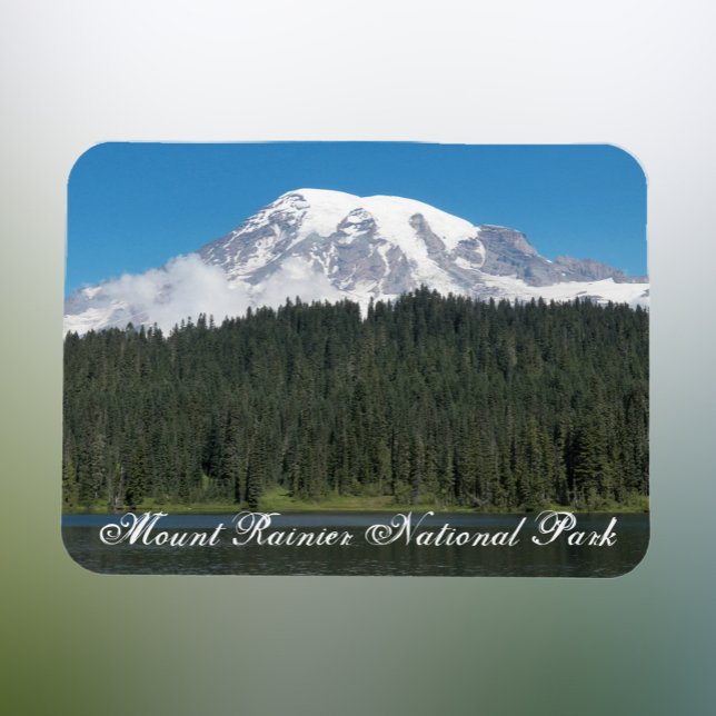 Imán Foto del parque nacional del Monte Rainier (In Situ Fridge)