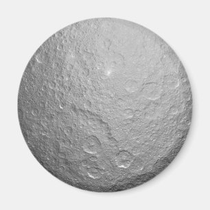 Imán Foto detallada de la Luna Llena Superficie lunar
