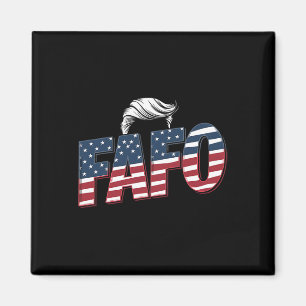 Imán Foto divertida de Fafo Trump