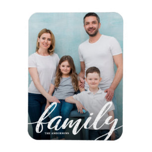Imán Foto familiar moderna