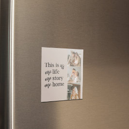 Imán Foto familiar moderna de pareja y cita encantadora