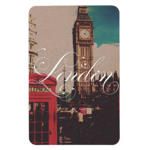 Imán Foto histórica de Londres