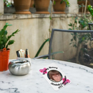 Imán Foto memorial de rosa rosa memoria amorosa 