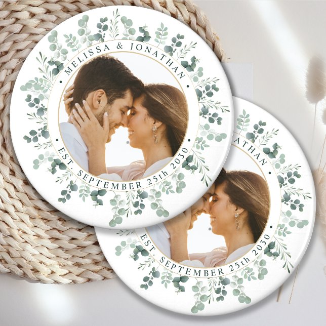 Imán Foto moderna Eucalyptus Boda personalizada (Subido por el creador)