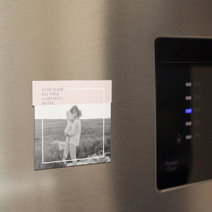 Imán Foto moderna Pastel de regalo de la familia rosa