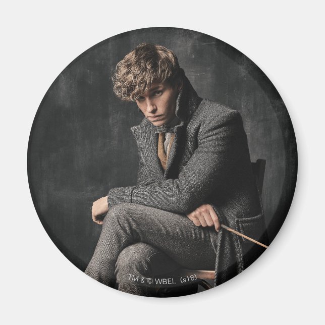 Imán Foto NEWT SCAMANDER™ (Frente)
