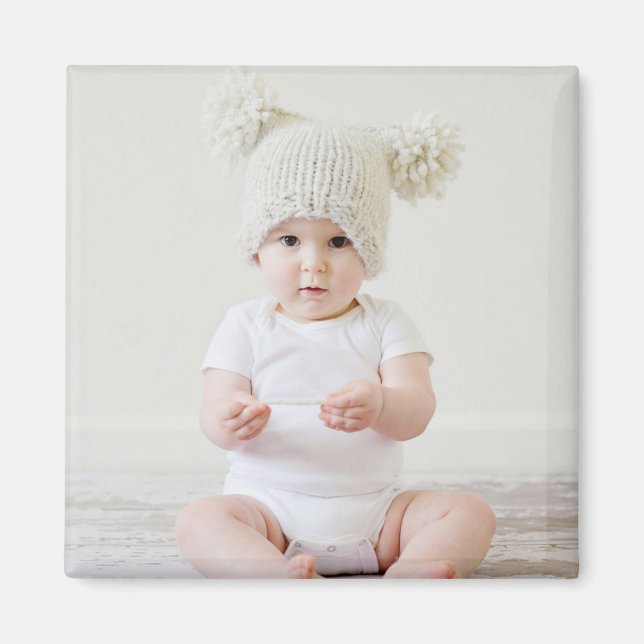 Imán Foto personal del personalizado (Frente)