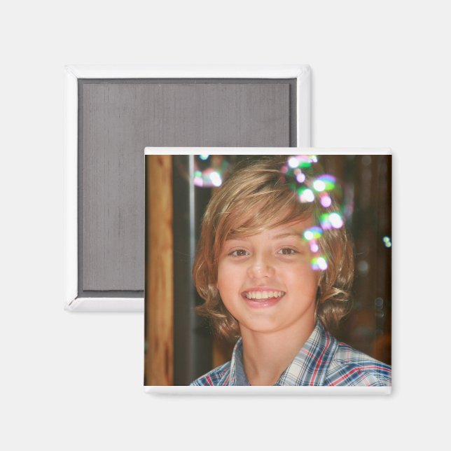 Imán Foto personalizada  (Anverso/Reverso)