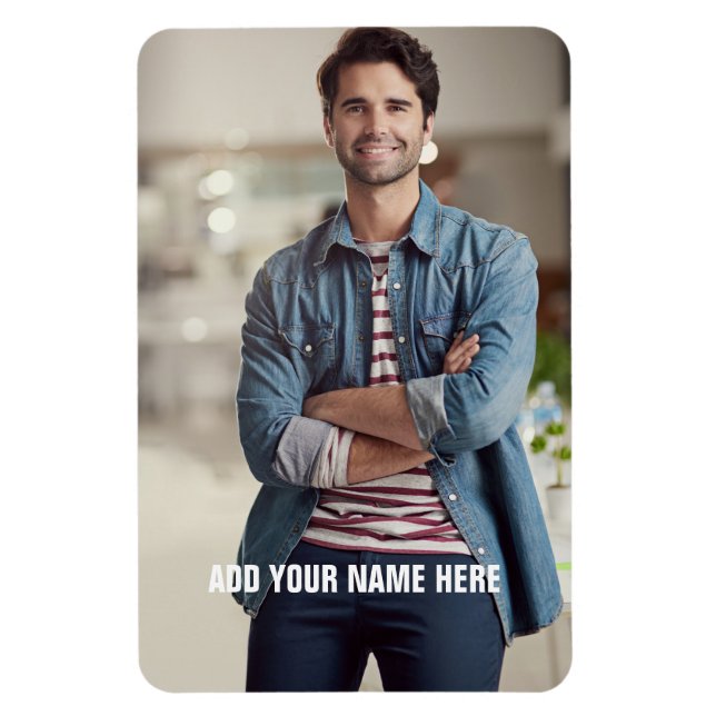 Imán Foto Personalizada (Vertical)