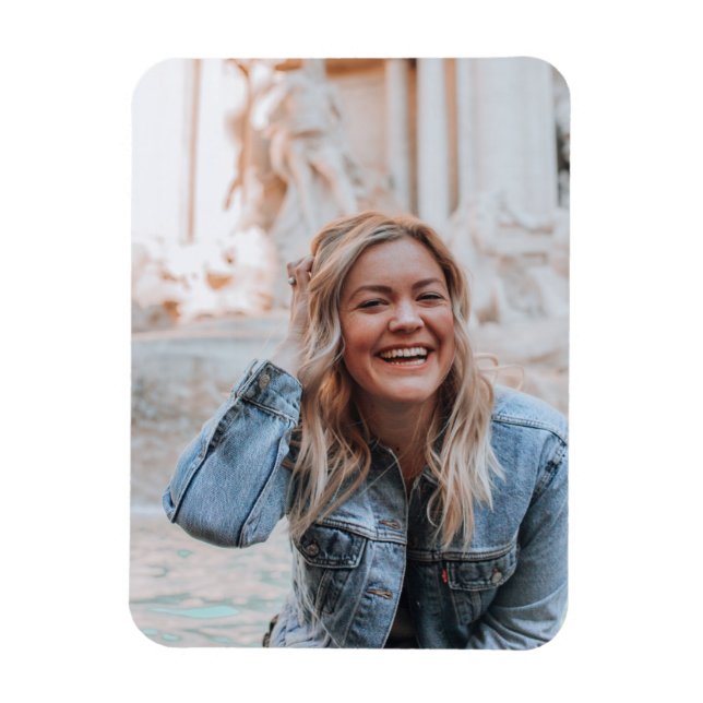 Imán Foto personalizada (Vertical)