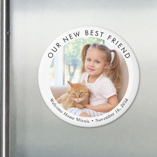 Imán Foto personalizada de gatito nuevo