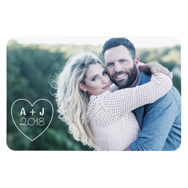 Imán Foto personalizada por personalizado (Horizontal)