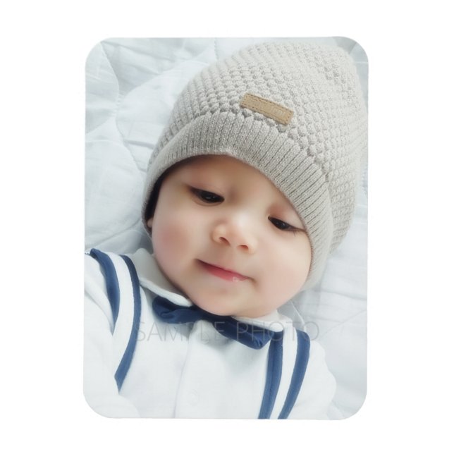 Imán Foto personalizado (Vertical)