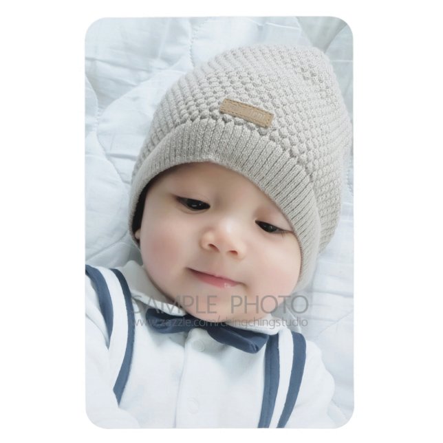 Imán Foto personalizado (Vertical)