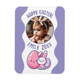 Imán Foto personalizado Easter Baby Keepsake