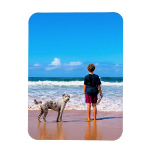 Imán Foto personalizado Haz tu propio diseño - Amo a m