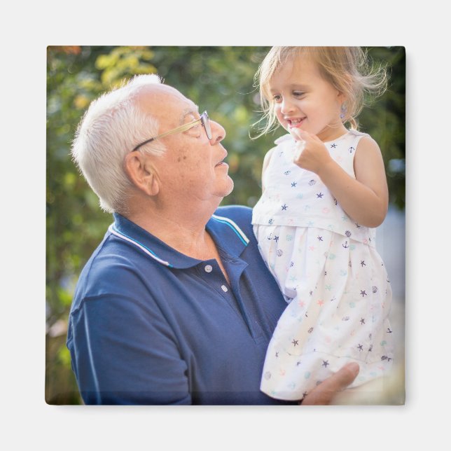 Imán Foto Personalizado personalizada (Frente)