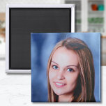 Imán Foto Personalizado personalizada<br><div class="desc">Sube una foto y crea fácilmente tu imán de fotos personalizado. Puede TRANSFERIR este DISEÑO a otros productos de Zazzle y ajustarlo para que se ajuste a la mayoría de los artículos de Zazzle. También puede hacer clic en el botón PERSONALIZAR para agregar, eliminar o cambiar detalles como color de...</div>